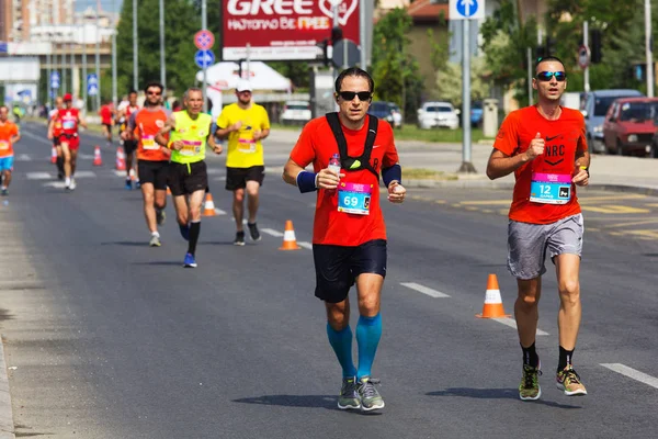 Skopje Marathon 2018 — стокове фото