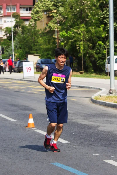 Maratona de Skopje 2018 — Fotografia de Stock