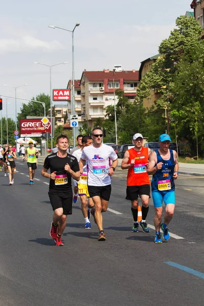 Maratona de Skopje 2018 — Fotografia de Stock