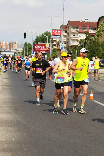 Skopje Marathon 2018 — Stock Photo, Image