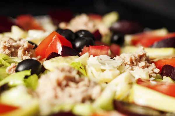 Thunfisch und Gemüse — Stockfoto