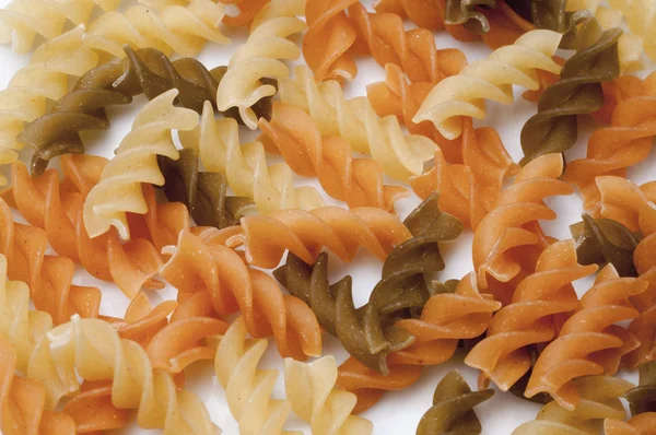 Italienische Pasta als Hintergrund — Stockfoto