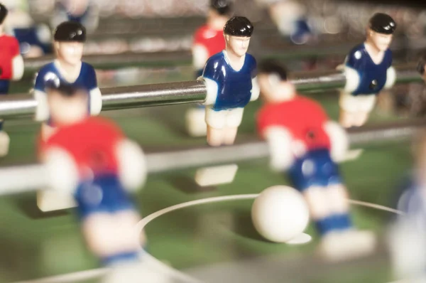 Close up of football Table — Stock Photo, Image