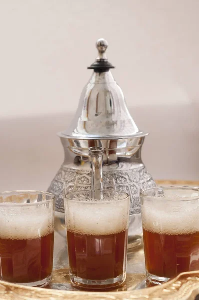 Arapça geleneksel çay — Stok fotoğraf