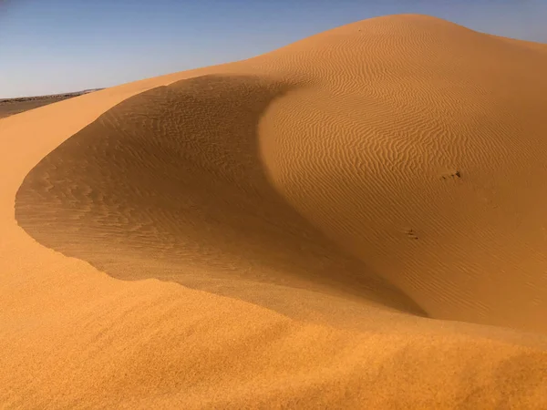 Paysage Dunaire Dans Sahara Occidental — Photo