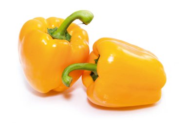 iki sarı tatlı biber