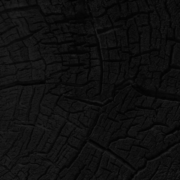 Holzkohle Textur. verbrannter Baum. schwarze Kohle Hintergrund — Stockfoto