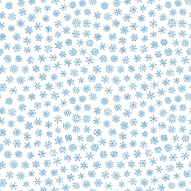 Noel sorunsuz doodle desen kar taneleri ile