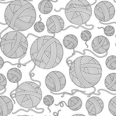 Boyama kitabı için seamless modeli.