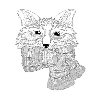 Fox bir şal. 