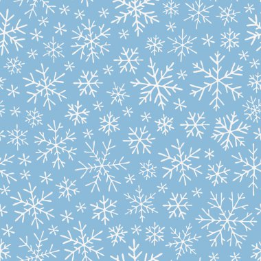 Noel sorunsuz doodle desen kar taneleri ile