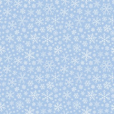 Noel sorunsuz doodle desen kar taneleri ile