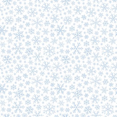 Noel sorunsuz doodle desen kar taneleri ile