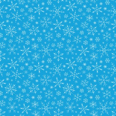 Noel sorunsuz doodle desen kar taneleri ile