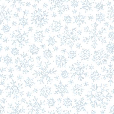 Noel sorunsuz doodle desen kar taneleri ile