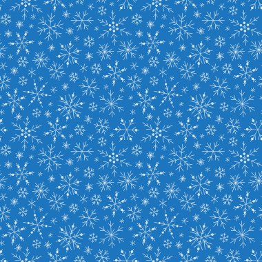 Noel sorunsuz doodle desen kar taneleri ile