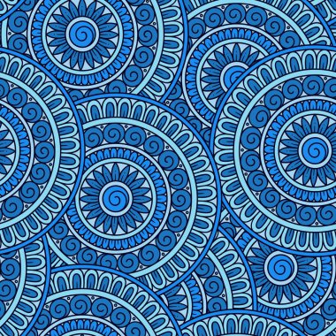 tasarlamak vektör aşiret etnik seamless modeli