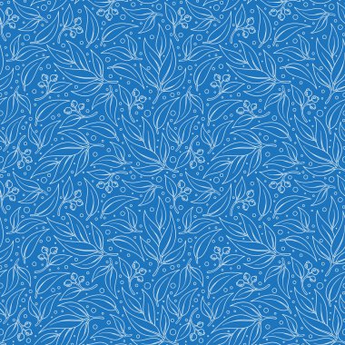 Sorunsuz okaliptüs yaprağı deseni.