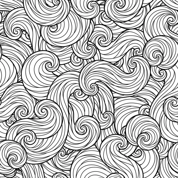 Seamless Pattern for coloring book. — Stock Vector