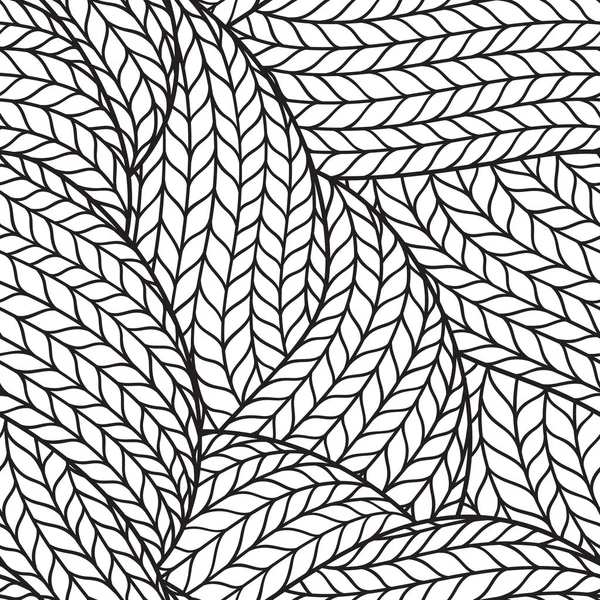 Seamless pattern for coloring book — Stock Vector