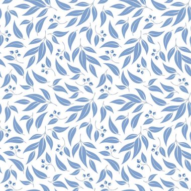 Sorunsuz okaliptüs yaprağı deseni.