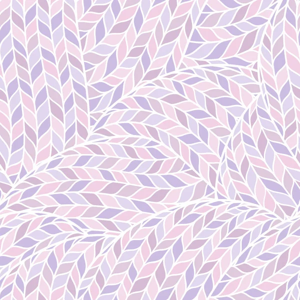Modèle ornemental coloré sans couture de caniche tricoté — Image vectorielle
