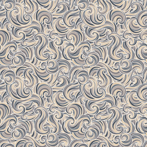 Бесшовный абстрактный рисунок волн
