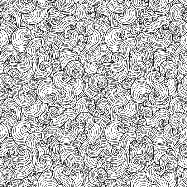 Seamless Pattern for coloring book. — Stock Vector