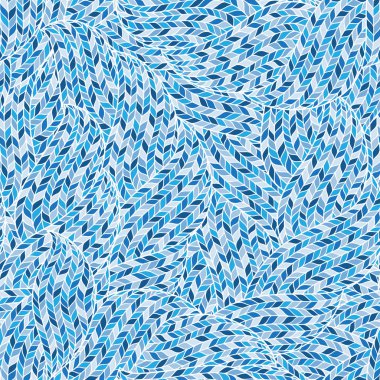 Örme Doodle Dikişsiz renkli dekoratif desen