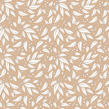 Okaliptüs dallarında seamless modeli.