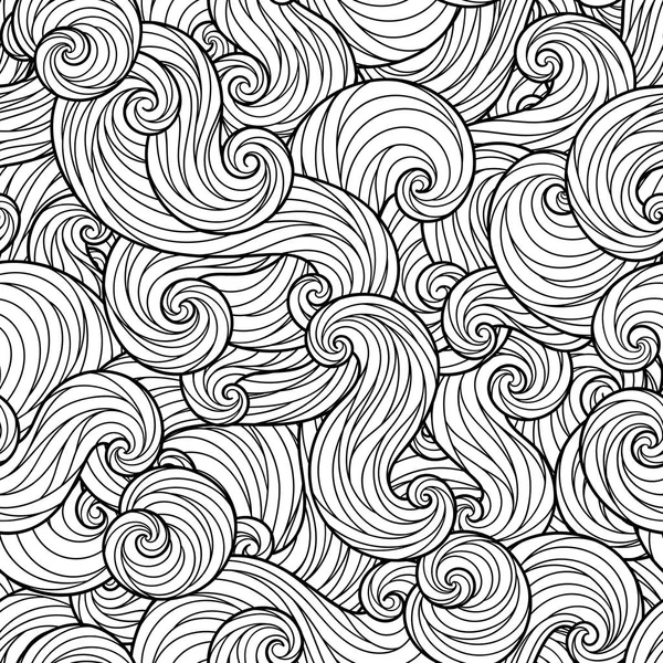 Seamless Pattern for coloring book. — Stock Vector