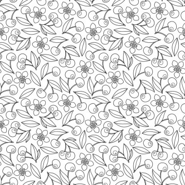 Doodle tarzı sorunsuz arka plan.