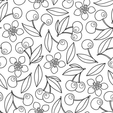 Doodle tarzı sorunsuz arka plan.