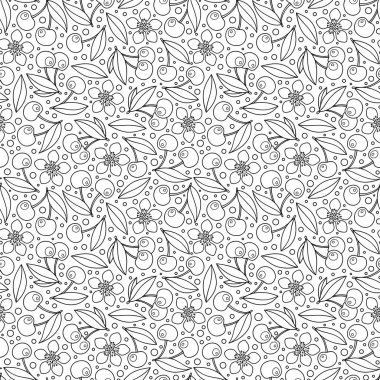 Doodle tarzı sorunsuz arka plan.