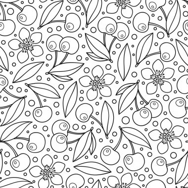 Doodle tarzı sorunsuz arka plan.