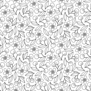 Doodle tarzı sorunsuz arka plan.