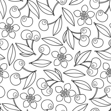 Doodle tarzı sorunsuz arka plan.