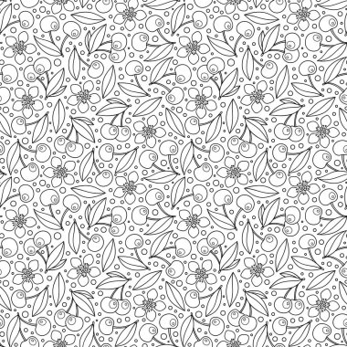 Doodle tarzı sorunsuz arka plan.