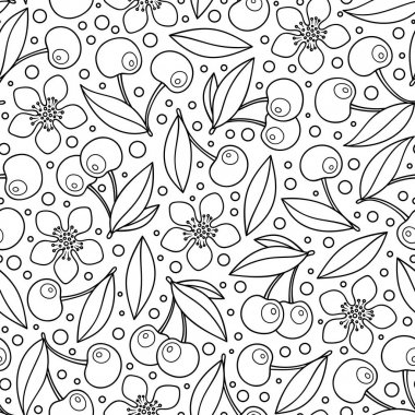 Doodle tarzı sorunsuz arka plan.