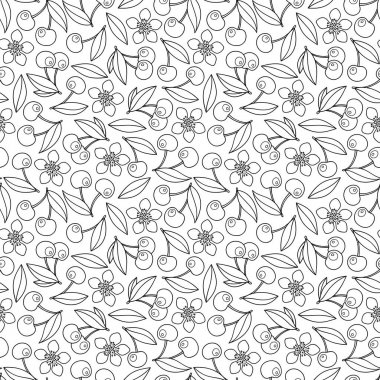 Doodle tarzı sorunsuz arka plan.