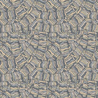 Kusursuz el yapımı dalga deseni, dalgalı arkaplan. 