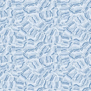 Kusursuz el yapımı dalga deseni, dalgalı arkaplan. 