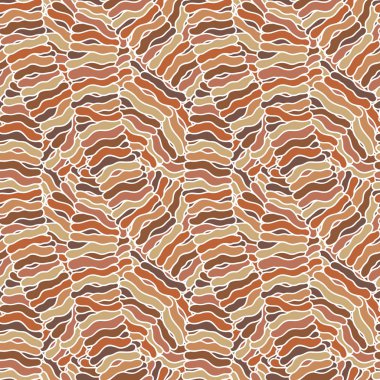 Kusursuz el yapımı dalga deseni, dalgalı arkaplan. 