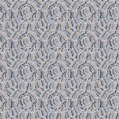 Kusursuz el yapımı dalga deseni, dalgalı arkaplan. 