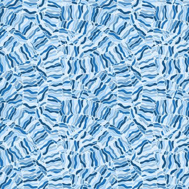 Kusursuz el yapımı dalga deseni, dalgalı arkaplan. 