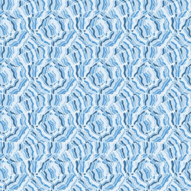 Kusursuz el yapımı dalga deseni, dalgalı arkaplan. 