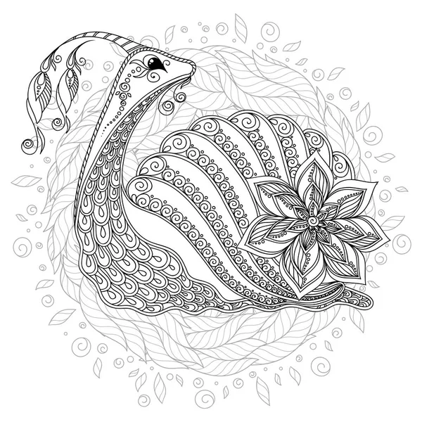 Ilustración de caracol . — Vector de stock