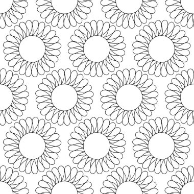 Mandala süsler ile soyut vintage sorunsuz arka plan. 