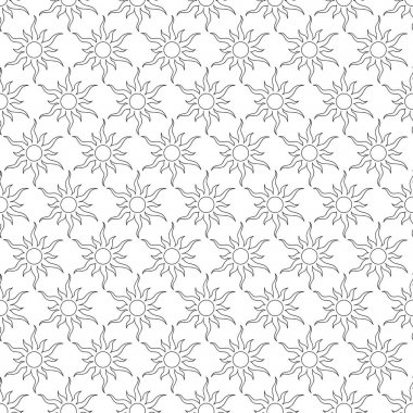 Mandala süsler ile soyut vintage sorunsuz arka plan. 