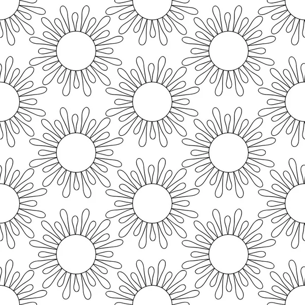 Mandala süsler ile soyut vintage sorunsuz arka plan. 